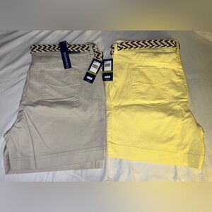 2 NWT Bandolino Shorts size 14 Petite (14P)